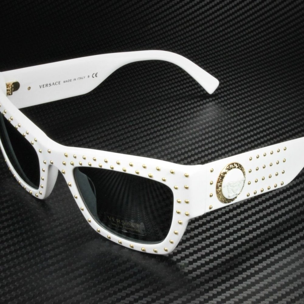 Versace White 52mm Sunglasses